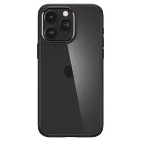   Spigen Ultra Hybrid ütésálló tok - Apple iPhone 15 Pro Max - fekete/átlátszó