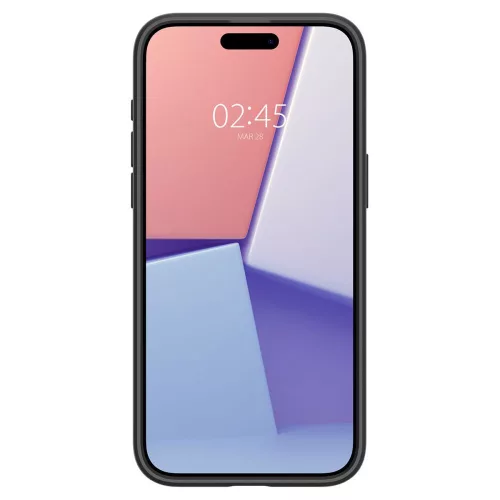 Spigen Ultra Hybrid ütésálló tok - Apple iPhone 15 Pro Max - fekete/átlátszó