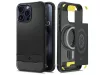Spigen Rugged Armor MagSafe ütésálló tok - Apple iPhone 15 Pro - fekete