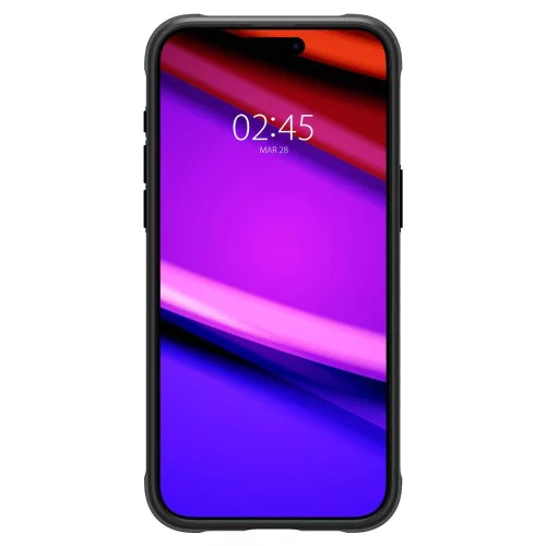 Spigen Rugged Armor MagSafe ütésálló tok - Apple iPhone 15 Pro - fekete