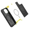 Spigen Rugged Armor MagSafe ütésálló tok - Apple iPhone 15 Pro - fekete