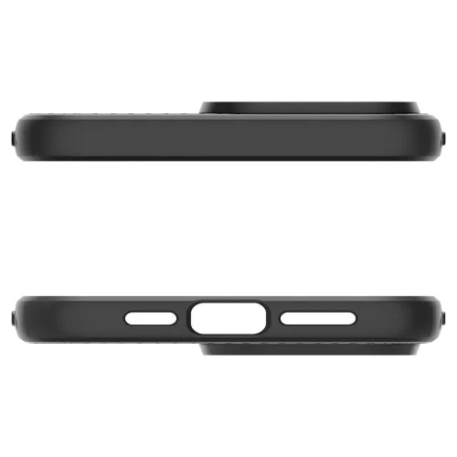 Spigen Liquid Air ütésálló tok - Apple iPhone 15 Pro - fekete
