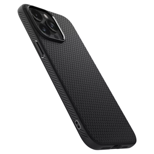 Spigen Liquid Air ütésálló tok - Apple iPhone 15 Pro - fekete