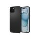 Spigen Liquid Air ütésálló tok - Apple iPhone 15 - fekete