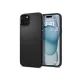 Spigen Liquid Air ütésálló tok - Apple iPhone 15 - fekete