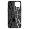 Spigen Liquid Air ütésálló tok - Apple iPhone 15 - fekete
