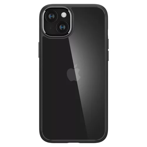 Spigen Ultra Hybrid ütésálló tok - Apple iPhone 15 - fekete/átlátszó