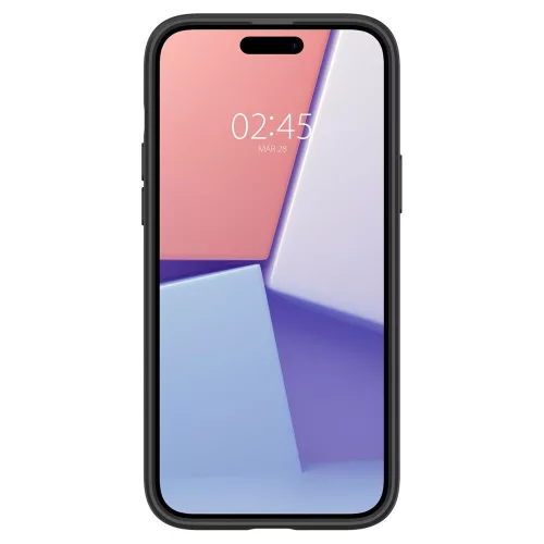 Spigen Ultra Hybrid ütésálló tok - Apple iPhone 15 - fekete/átlátszó