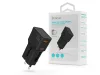 Devia Global 20W PD+QC hálózati gyorstöltő utazó adapter(CN/JP/US/EU/UK/AU) - fekete