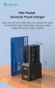 Devia Global 20W PD+QC hálózati gyorstöltő utazó adapter(CN/JP/US/EU/UK/AU) - fekete