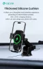 Devia Smart Series 15W vezeték nélküli autós töltő/tartó műszerfalra/szélvédőre - fekete
