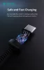 Devia Gracious Series v2 10W USB/Type-C adat-és töltőkábel 2m - fekete