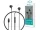 Devia Smart Series M2 Metal In-Ear sztereó fülhallgató - Type-C - fekete