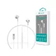 Devia Smart Series M2 Metal In-Ear sztereó fülhallgató - Type-C - ezüst