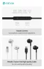 Devia Smart Series M2 Metal In-Ear sztereó fülhallgató - Type-C - ezüst