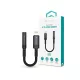 Devia iPure Series Lightning/AUX 3,5 mm audió adapter - fekete