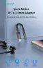Devia iPure Series Lightning/AUX 3,5 mm audió adapter - fekete