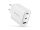 Devia Extreme Speed Series 65W GaN PD hálózati gyorstöltő adapter USB+2xType-C -fehér