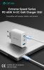 Devia Extreme Speed Series 65W GaN PD hálózati gyorstöltő adapter USB+2xType-C -fehér