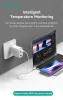 Devia Extreme Speed Series 65W GaN PD hálózati gyorstöltő adapter USB+2xType-C - fehér