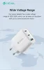 Devia Extreme Speed Series 65W GaN PD hálózati gyorstöltő adapter USB+2xType-C - fehér