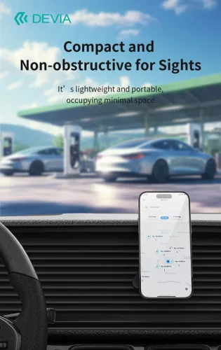 Devia Smart Series mágneses autós tartó szellőzőrácsba - fekete