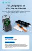 Devia Extreme Speed Magnetic PD 22.5W powerbank/állvány - Lightning/Type-C -    10.000 mAh - fehér