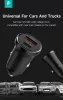 Devia Smart Series Mini 30W PD+QC USB+Type-C autós töltő adapter - fehér