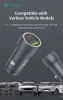 Devia Extreme Speed Series 30W PD+QC autós gyorstöltő USB+Type-C - fekete
