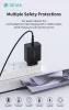 Devia Rocket Series 45W PD hálózati gyorstöltő adapter Type-C - fekete