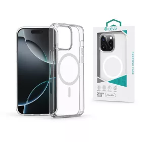   Devia Pure Clear Magnetic ütésálló tok - Apple iPhone 16 Pro - átlátszó