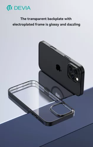 Devia Glimmer Series tok - Apple iPhone 16 - ezüst