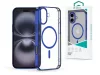 Devia Glimmer Magnetic Series tok - Apple iPhone 16 - kék