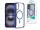Devia Glimmer Magnetic Series tok - Apple iPhone 16 - kék