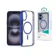 Devia Glimmer Magnetic Series tok - Apple iPhone 16 - kék