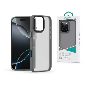   Devia Pino Series ütésálló tok - Apple iPhone 16 Pro - grey
