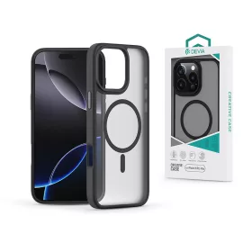   Devia Pino Series Magnetic ütésálló tok - Apple iPhone 16 Pro Max - fekete