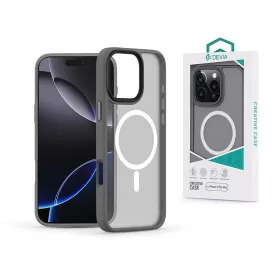   Devia Pino Series Magnetic ütésálló tok - Apple iPhone 16 Pro Max - szürke
