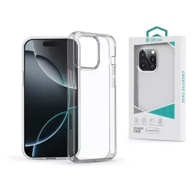   Devia Naked Series szilikon tok - Apple iPhone 16 Pro - átlátszó