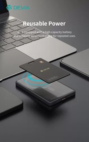 Devia Lite Tag Anti-Lost Device helymeghatározó kártya - fekete