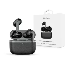 Devia TWS-Ultra1 ANC Bluetooth sztereó headset - fekete