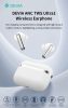 Devia TWS-Ultra-1 ANC Bluetooth sztereó headset - fehér