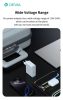 Devia Extreme Speed Series 100W GaN PD hálózati gyorstöltő adapter USB+3xType-C - fehér