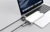 Devia Extreme Speed Series Multi Functions 4in1 USB-A/Type-C/Lightning adat- és töltőkábel - fekete