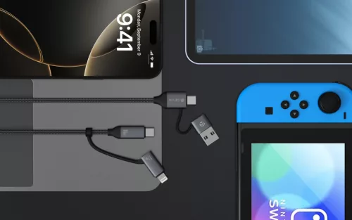 Devia Extreme Speed Series Multi Functions 4in1 USB-A/Type-C/Lightning adat- és töltőkábel - fekete