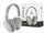 Devia EarBass Pro2 ANC Bluetooth sztereó fejhallgató beépített mikrofonnal -    ezüst