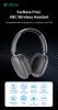 Devia EarBass Pro2 ANC Bluetooth sztereó fejhallgató beépített mikrofonnal -    ezüst