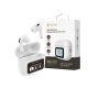 Devia TWS-Pro2 with Screen ANC Bluetooth sztereó headset - fehér
