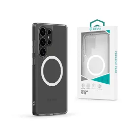   Devia Shark Series Magnetic ütésálló tok - Samsung SM-S936 Galaxy S25+ - átlátszó