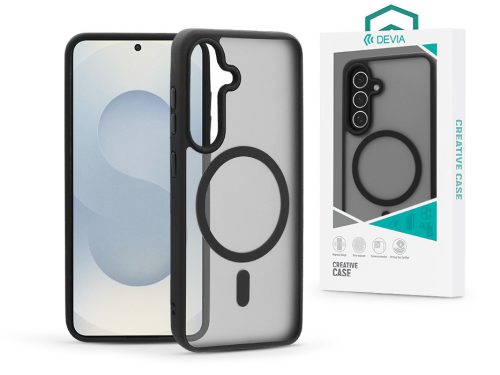 Devia Pino Series Magnetic ütésálló tok - Samsung SM-S931 Galaxy S25 - fekete